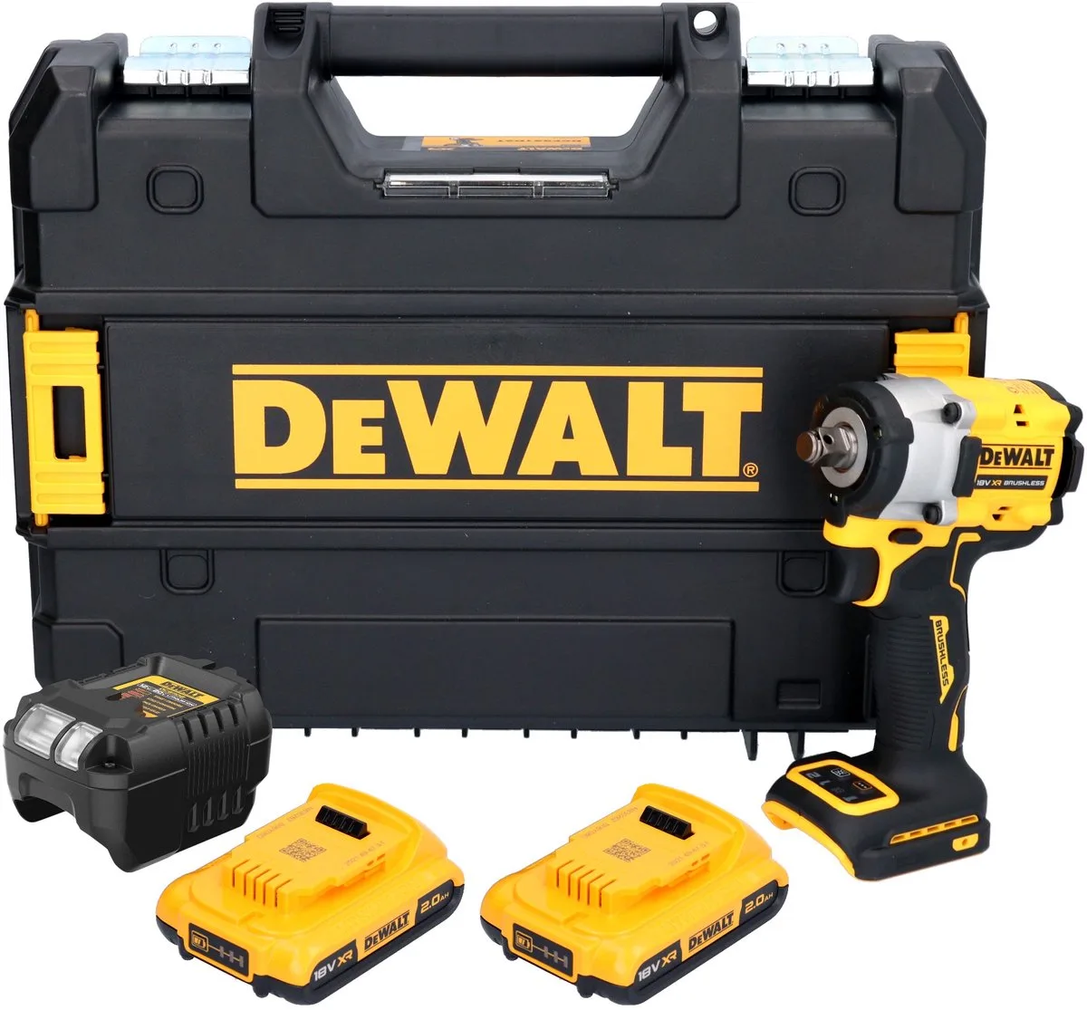 DCF 921 NT accu-slagmoersleutel 18 V 400 Nm 1/2" borstelloos + TSTAK - zonder accu, zonder oplader de DEWALT – image du produit