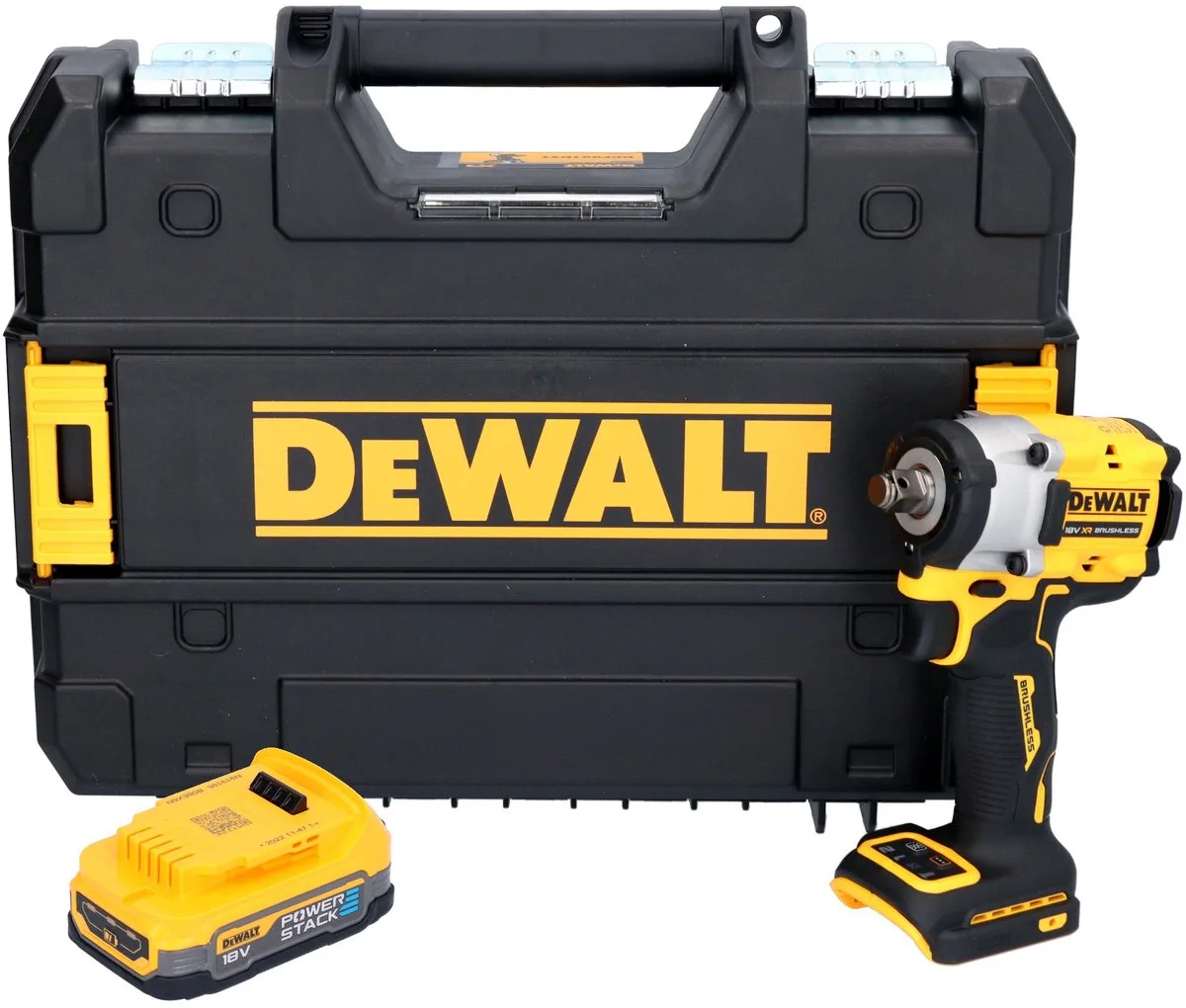 DCF 921 NT accu-slagmoersleutel 18 V 400 Nm 1/2" borstelloos + TSTAK - zonder accu, zonder oplader de DEWALT – image du produit