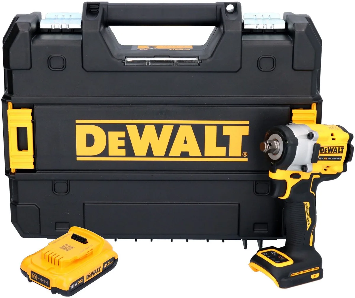 DCF 921 NT accu-slagmoersleutel 18 V 400 Nm 1/2" borstelloos + TSTAK - zonder accu, zonder oplader de DEWALT – image du produit