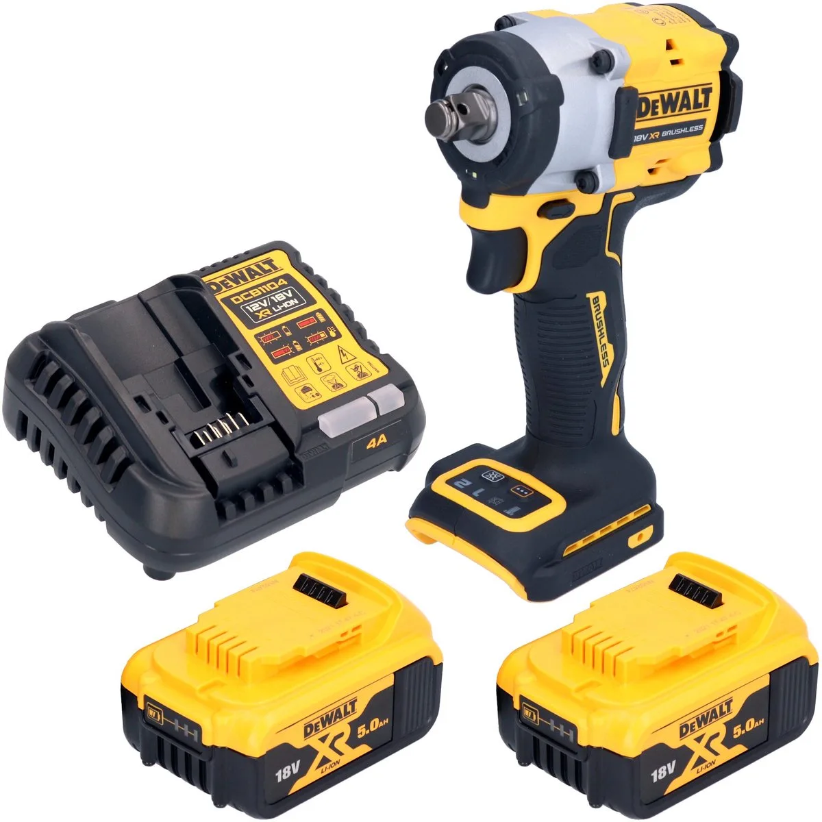 DCF 921 NT accu-slagmoersleutel 18 V 400 Nm 1/2" borstelloos + TSTAK - zonder accu, zonder oplader de DEWALT – image du produit