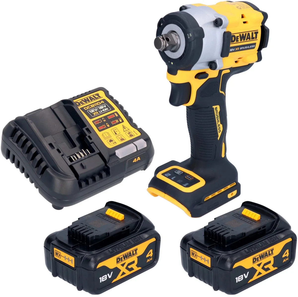 DCF 921 NT accu-slagmoersleutel 18 V 400 Nm 1/2" borstelloos + TSTAK - zonder accu, zonder oplader de DEWALT – image du produit