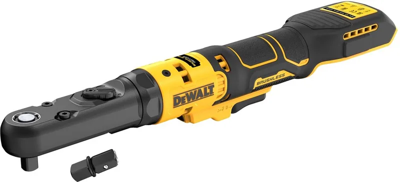 DCF510N Accu haakse ratelsleutel 3/8 & 1/4 borgpin 18V XR Basic Body by DEWALT – product image 1 of 6