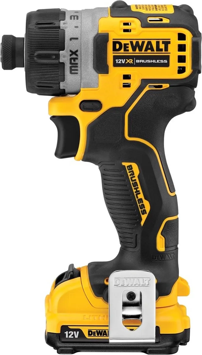 DCF601D2 - Accuschroevendraaier - 12V XR - Brushless - Inclusief 2x 2.0Ah accu's en TSTAK koffer by DEWALT – product image