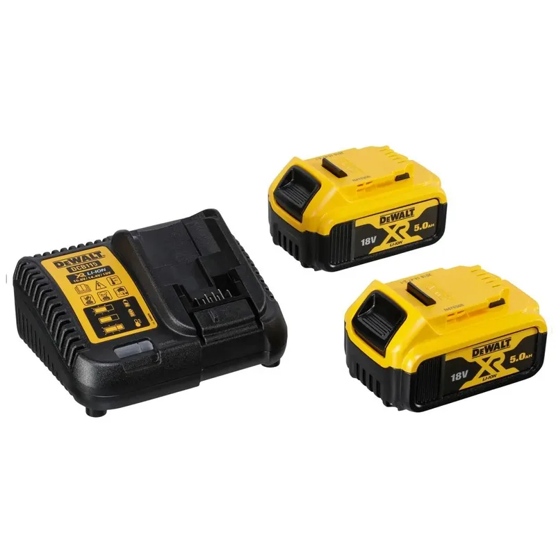 DCF620P2K 18V Li-Ion accu gipsschroefmachine / bandschroefmachine set (2x 5.0Ah accu) in TSTAK - koolborstelloos - 25-57mm van DEWALT – productafbeelding 6 van 6