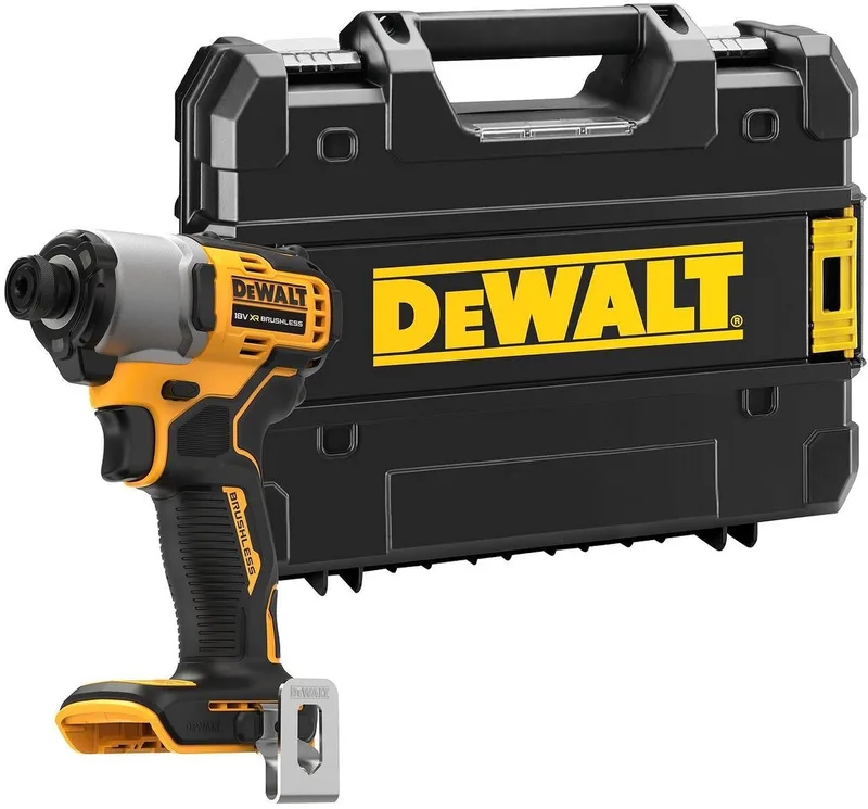 DCF840NT Accu slagschroevendraaier 192Nm 18V XR Basic Body in TSTAK van DEWALT, Geel – productafbeelding