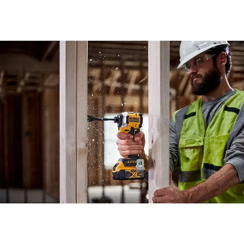 Visseuse à Percussion 18v Dcf850p2t de DEWALT, Jaune – image du produit 2 sur 4
