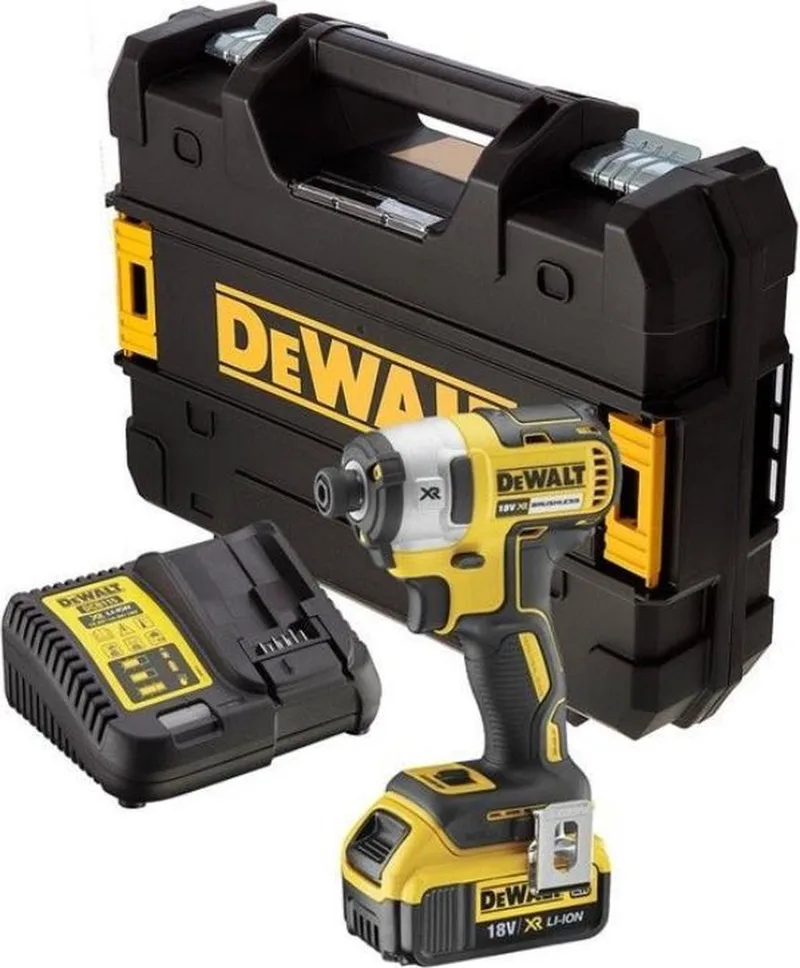 DCF887M1 18V XR Brushless Li-Ion slagschroevendraaier - met 1x 4.0Ah accu de DEWALT – image du produit