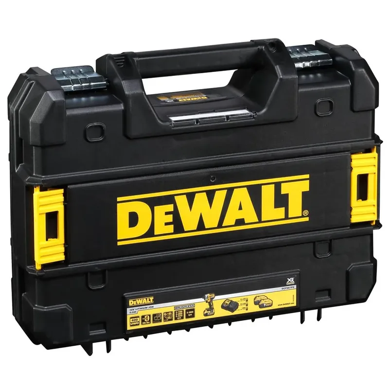 DCF887P2-QW accu-slagschroevendraaier 2x 5.0Ah accu van DEWALT – productafbeelding 4 van 4