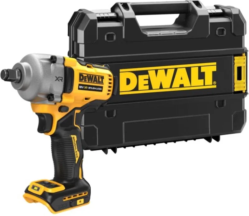 DCF891NT Accu slagmoersleutel 812Nm 1/2 frictiering 18V XR Basic Body in TSTAK van DEWALT – productafbeelding