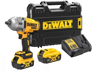 DCF900P2T Accu slagmoersleutel 1400Nm 1/2 frictiering 18V XR 5.0Ah in TSTAK van DEWALT – productafbeelding 1 van 6