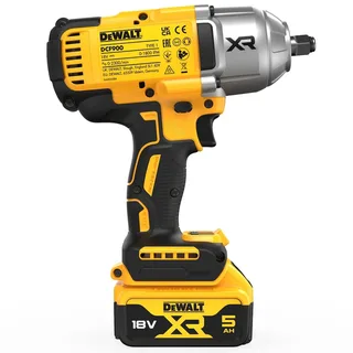 DCF900P2T Accu slagmoersleutel 1400Nm 1/2 frictiering 18V XR 5.0Ah in TSTAK van DEWALT – productafbeelding 4 van 6