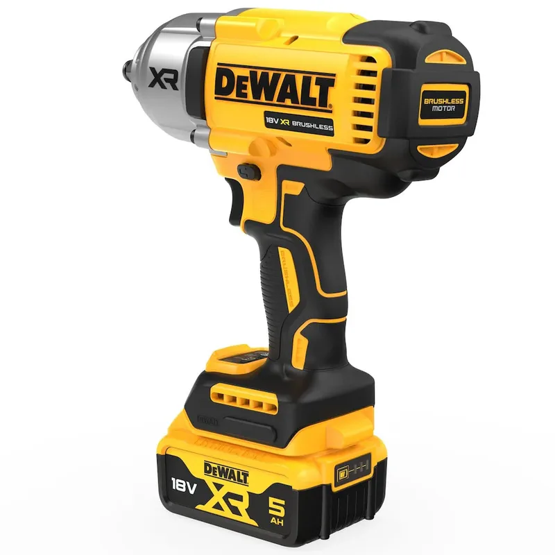 DCF900P2T Accu slagmoersleutel 1400Nm 1/2 frictiering 18V XR 5.0Ah in TSTAK van DEWALT – productafbeelding 5 van 6