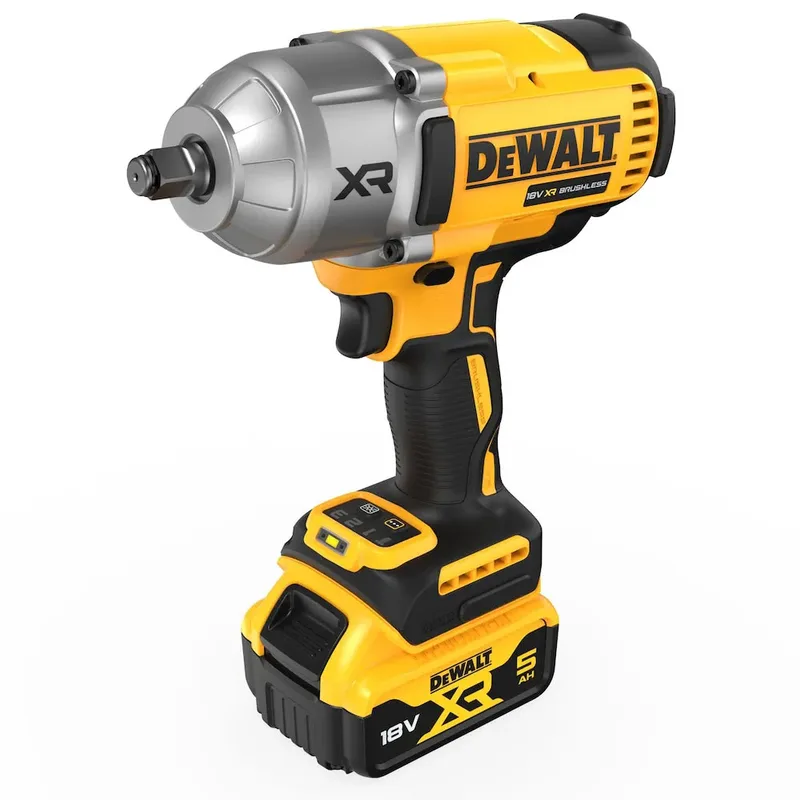 DCF900P2T Accu slagmoersleutel 1400Nm 1/2 frictiering 18V XR 5.0Ah in TSTAK van DEWALT – productafbeelding 3 van 6