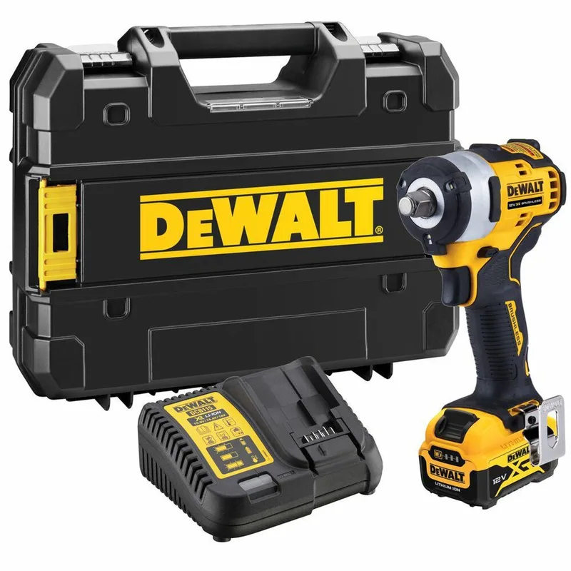 DCF901P1 Accu slagmoersleutel 340Nm 1/2 frictiering 12V XR 5.0Ah in koffer by DEWALT – product image