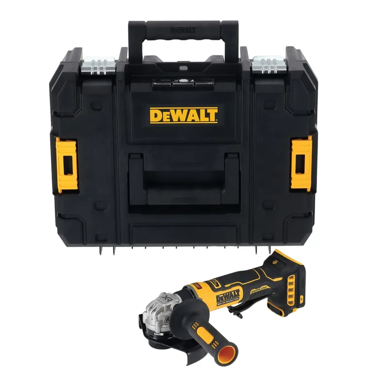 DCG404NT Compacte accu haakse slijper 125mm 18V XR Basic Body in TSTAK by DEWALT – product image