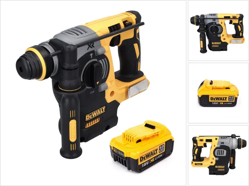 DCH 273 N accu combihamer 18 V 2,1 J SDS Plus Brushless + 1x accu 4,0 Ah - zonder oplader von DEWALT – Produktbild