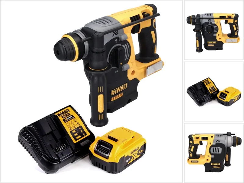DCH 273 P1 accu combihamer 18 V 2,1 J SDS Plus Brushless + 1x accu 5,0 Ah + oplader de DEWALT – image du produit