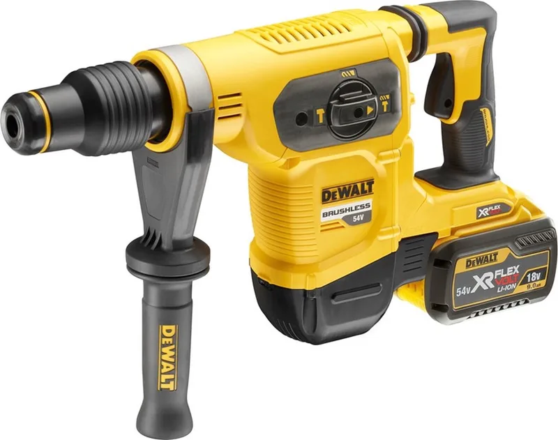 DCH481X2 Accu combihamer SDS-Max 6,1J 54V XR FlexVolt 9.0Ah in koffer fra DEWALT – produktbillede
