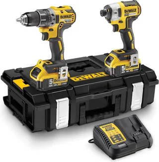 DCK266P2 Combiset - Met Accu Klop-/Schroefboormachine en Accu Slagschroevendraaier - 18V von DEWALT – Produktbild 1 von 5