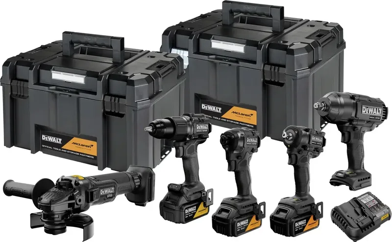 DCK5222MP3T-QW -Akku-Schlagschrauber, Akku-Schlagbohrschrauber, Akku-Winkelschleifer de DEWALT – image du produit