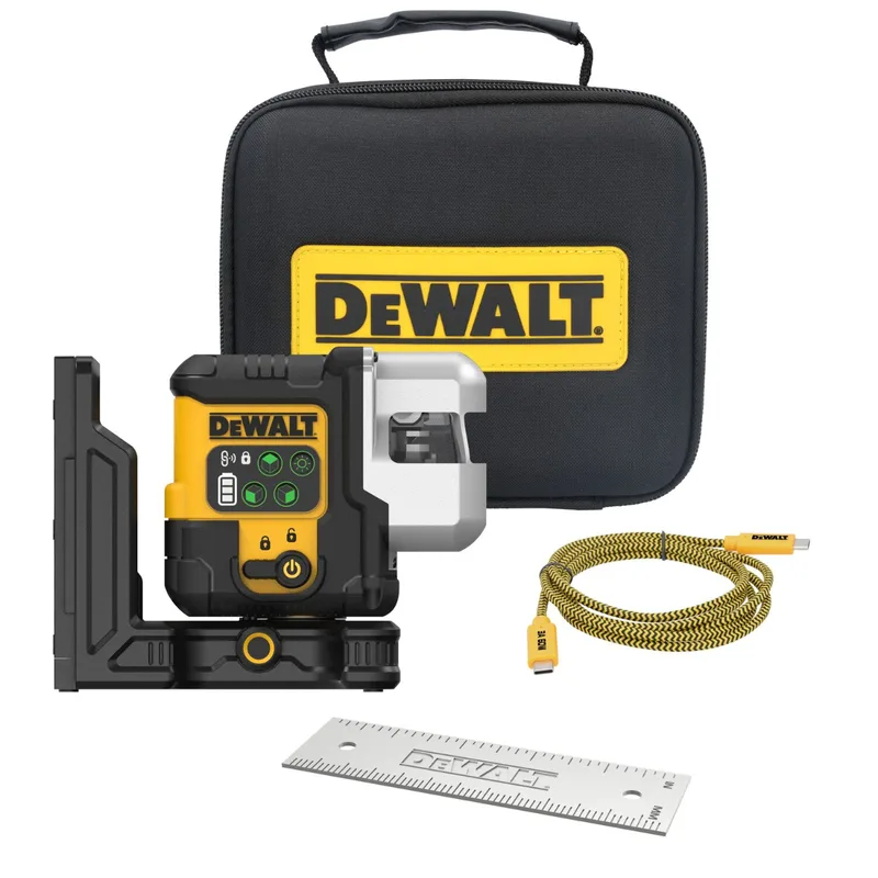 DCLE14301GB 3x180° Kruislijnlaser groen USB-C von DEWALT – Produktbild