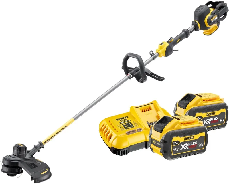 DCM 571 Y2 accu-bosmaaier 54 V FlexVolt 38 cm borstelloos + 2x accu 12,0 Ah + oplader von DEWALT – Produktbild