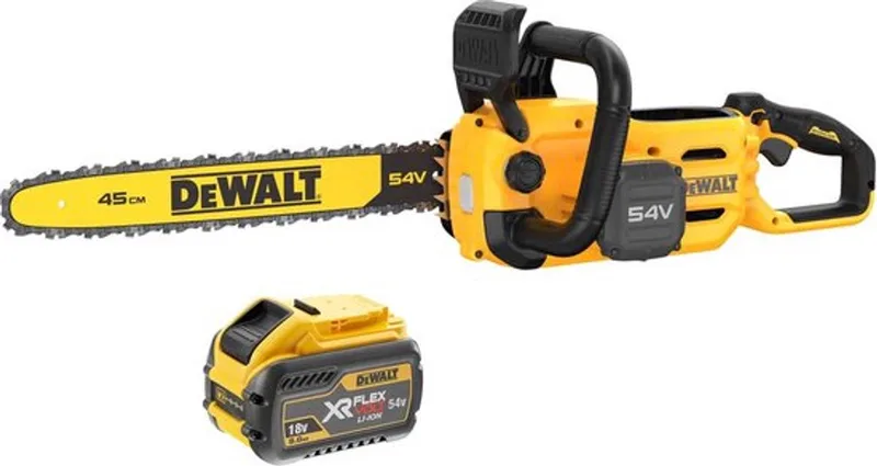 DCMCS574X1 FLEXVOLT Accu Kettingzaag 45cm 54V 9.0Ah by DEWALT – product image