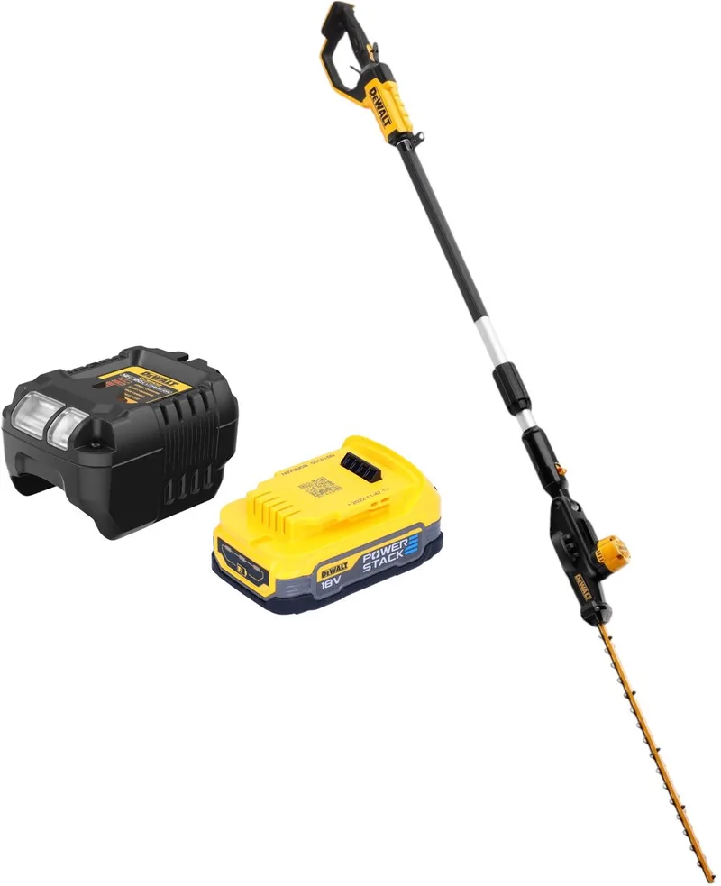 DCMPH 566 E1 accu heggenschaar 18 V 55 cm + 1x Powerstack accu 1.7 Ah + lader by DEWALT – product image