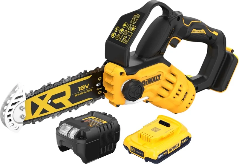 DCMPS 520 D1 Accu-snoeizaag 18 V 20 cm borstelloos + 1x accu 2.0 Ah + lader fra DEWALT – produktbillede