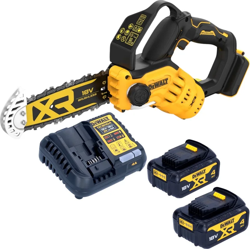 DCMPS 520 M2 accu-snoeizaag 18 V 20 cm borstelloos + 2x accu 4.0 Ah + lader de DEWALT – image du produit