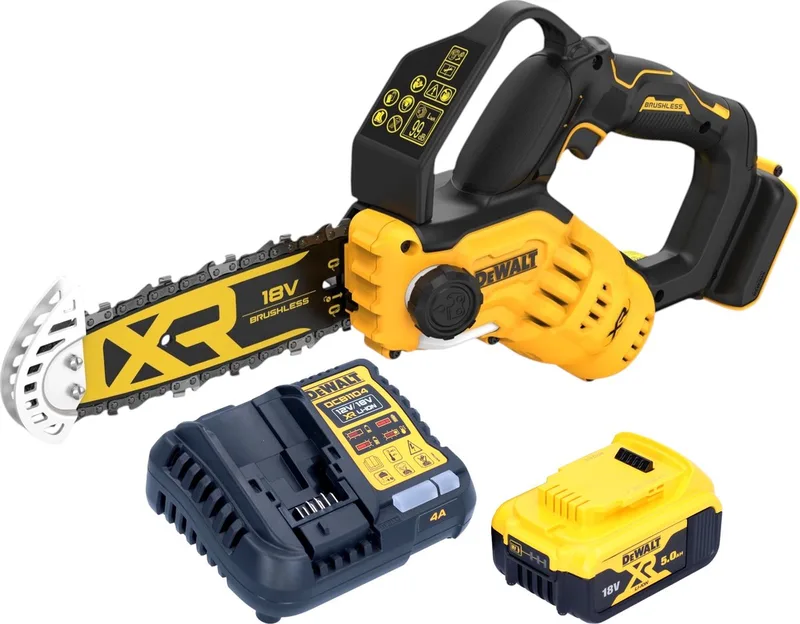 DCMPS 520 P1 accusnoeizaag 18 V 20 cm borstelloos + 1x accu 5.0 Ah + lader de DEWALT – image du produit