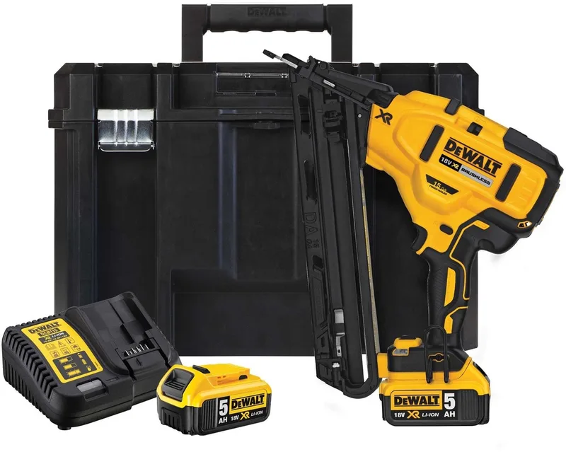 DCN650P2 18V Li-Ion accu afwerktacker (2x 5.0Ah accu) in TSTAK de DEWALT – image du produit