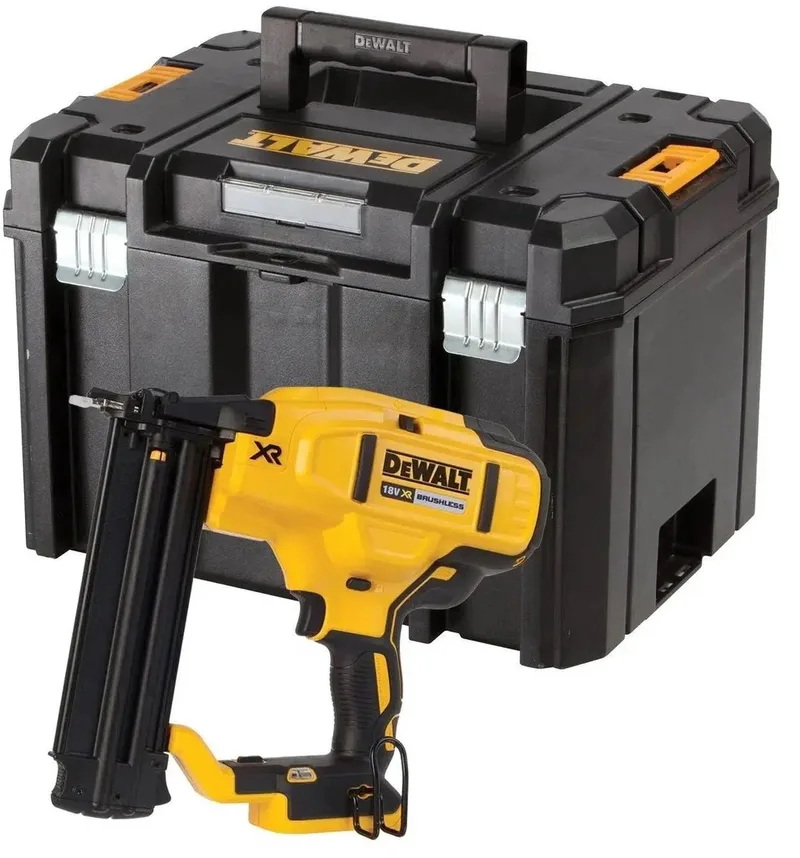 DCN680NT 18V Li-Ion Accu afwerk tacker body in TSTAK - 15-54mm - 18 Gauge - koolborstelloos de DEWALT – image du produit