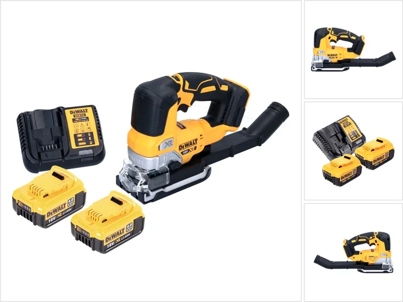 DCS 334 M2 accu-decoupeerzaag 18 V borstelloos + 2x accu 4,0 Ah + oplader by DEWALT – product image