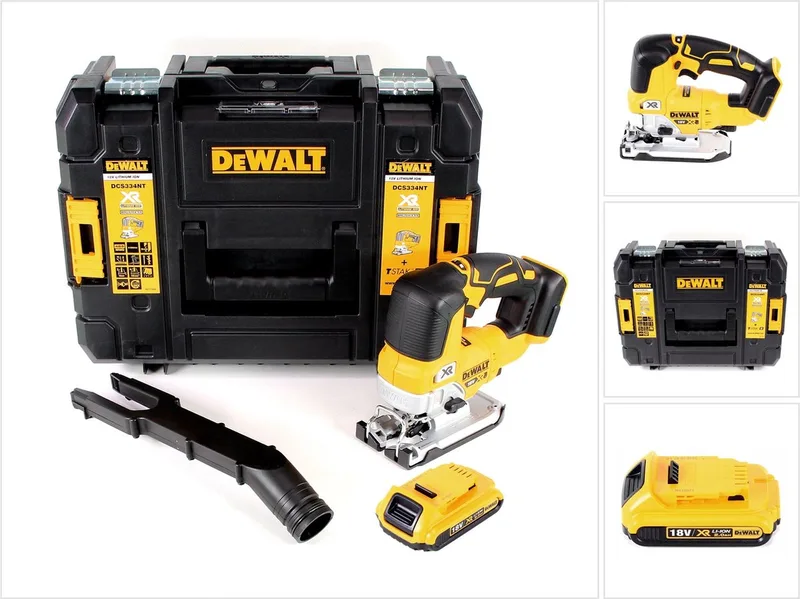 DCS 334 NT accu pendelzaag 18V borstelloos + 1x accu 2,0Ah + TSTAK - zonder oplader de DEWALT – image du produit