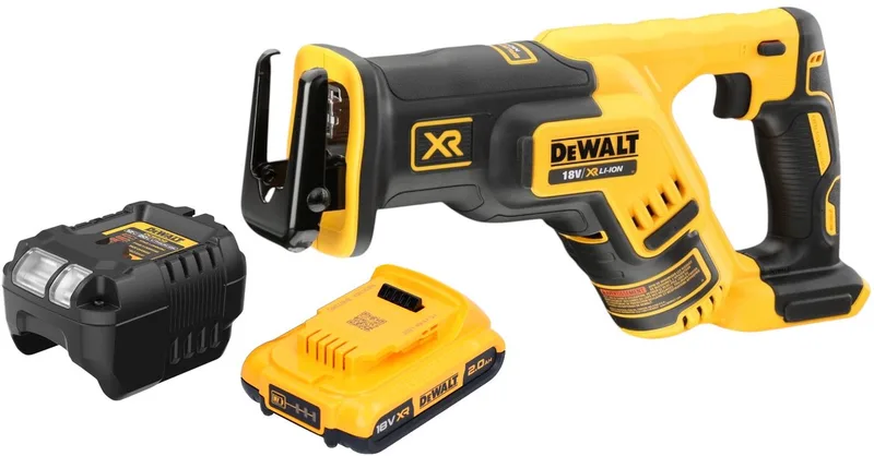 DCS 367 D1 accu-reciprozaag 18 V borstelloos + 1x oplaadbare accu 2.0 Ah + lader de DEWALT – image du produit