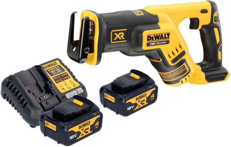 DCS 367 M2 accu-reciprozaag 18 V borstelloos + 2x accu 4.0 Ah + lader by DEWALT – product image