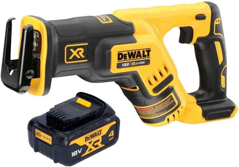 DCS 367 N accu-reciprozaag 18 V borstelloos + 1x oplaadbare accu 4.0 Ah - zonder oplader de DEWALT – image du produit