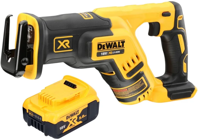 DCS 367 N accu-reciprozaag 18 V borstelloos + 1x oplaadbare accu 5.0 Ah - zonder oplader de DEWALT – image du produit