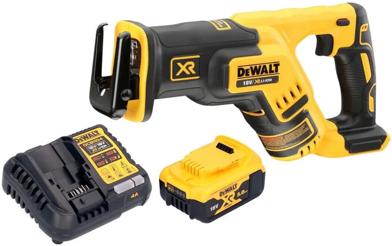 DCS 367 P1 accu-reciprozaag 18 V borstelloos + 1x oplaadbare accu 5.0 Ah + lader de DEWALT – image du produit