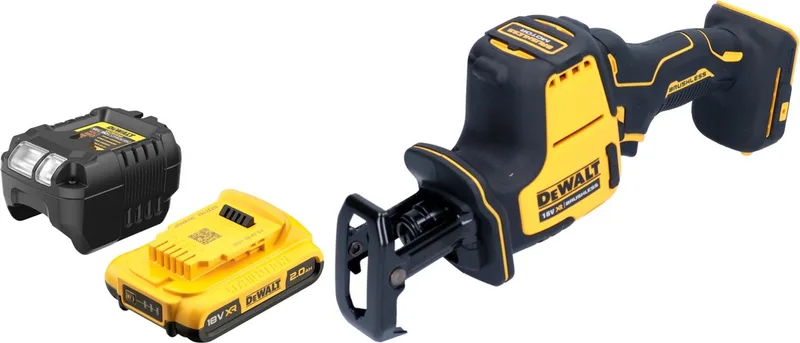 DCS 369 D1 accu reciprozaag 18 V borstelloos + 1x accu 2,0 Ah + oplader de DEWALT – image du produit