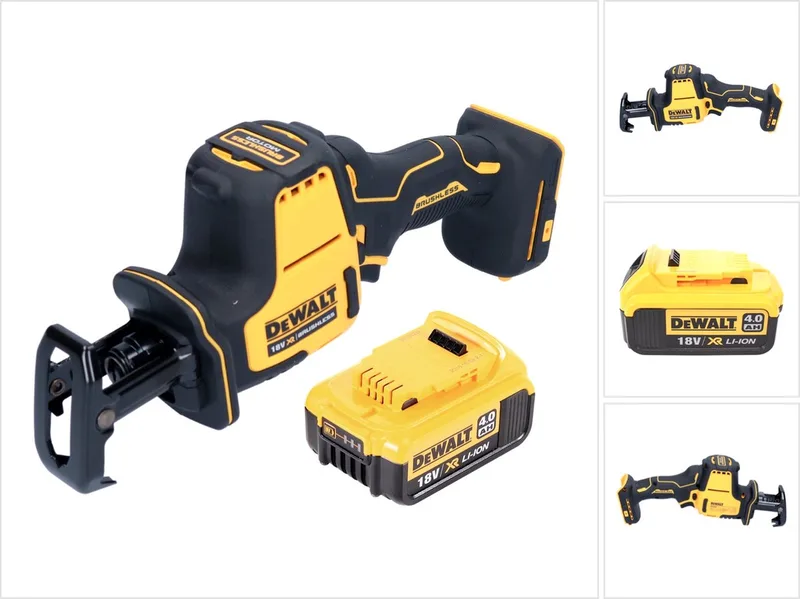 DCS 369 N accu reciprozaag Reciprozaag 18 V borstelloos + 1x accu 4.0 Ah - zonder oplader von DEWALT – Produktbild