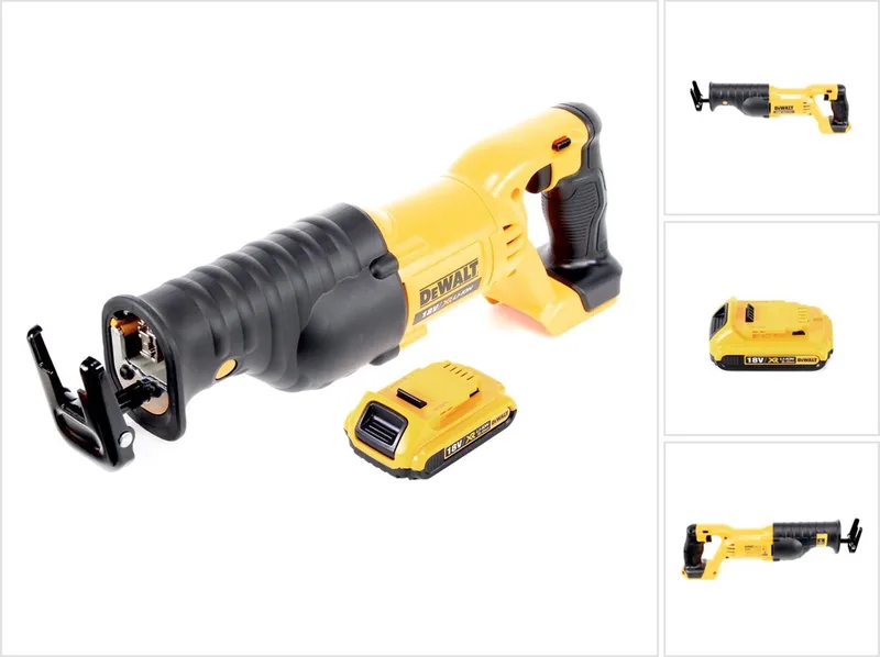 DCS 380 N accu reciprozaag Reciprozaag 18 V + 1x accu 2.0 Ah - zonder oplader von DEWALT – Produktbild