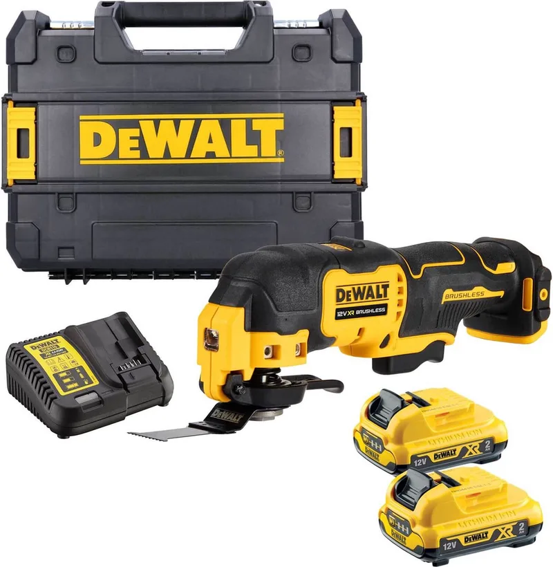 DEWALT 12 Volt / 2 Ah oszillierendes Akku-Multi-Tool DCS353D2-QW von DEWALT – Produktbild