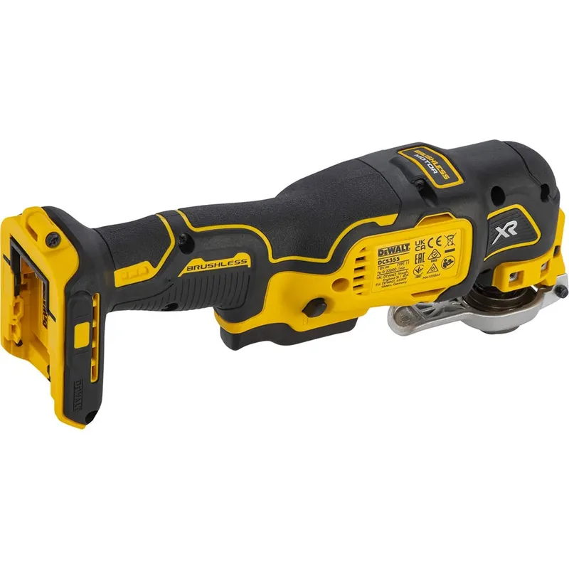 DCS355N Oscillerende multitool Body - Losse Body (geleverd zonder accu en lader) fra DEWALT – produktbillede 4 af 6