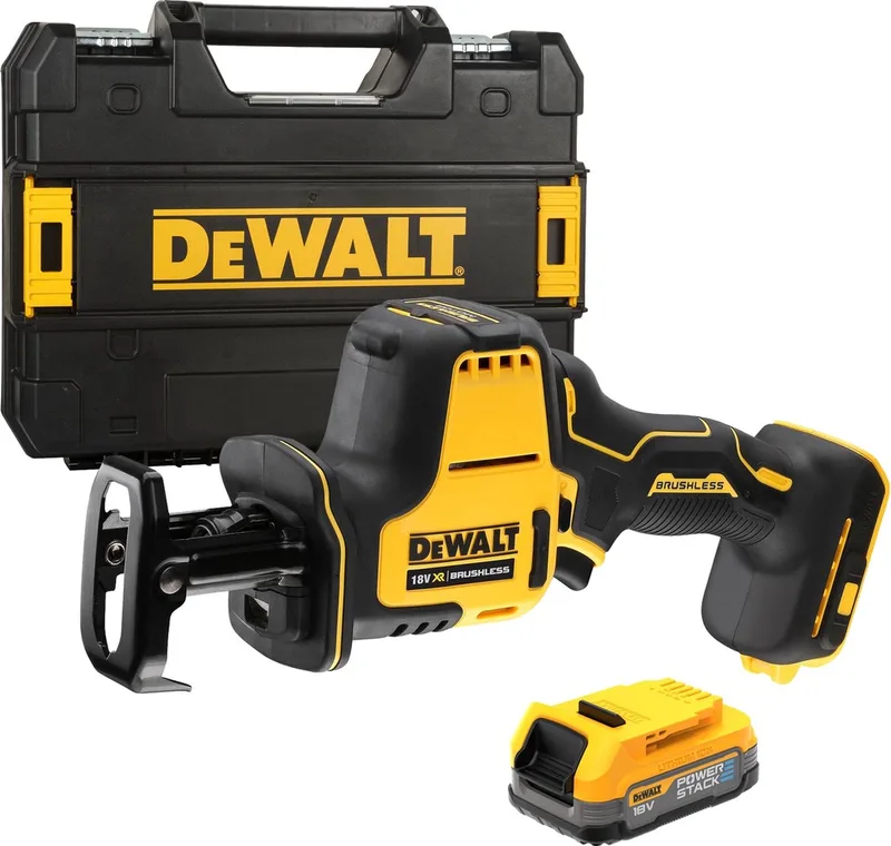 DCS369E1T Accu Reciprozaag 18V XR POWERSTACK in TSTAK by DEWALT – product image