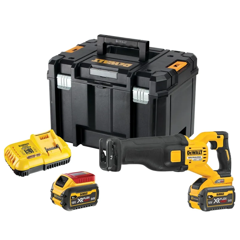 DCS389X2 Accu Reciprozaag 54V XR Flexvolt 9,0Ah in TSTAK by DEWALT – product image