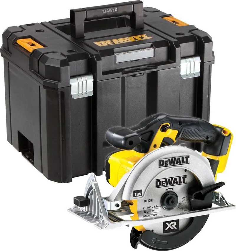 DCS391NT Accu Cirkelzaag 18V losse body in TSTAK van DEWALT – productafbeelding