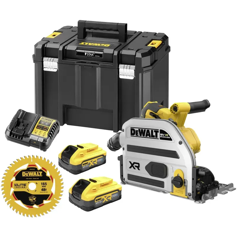DCS525H2T Scie circulaire de table sans fil brushless 18 V 5 Ah de DEWALT – image du produit