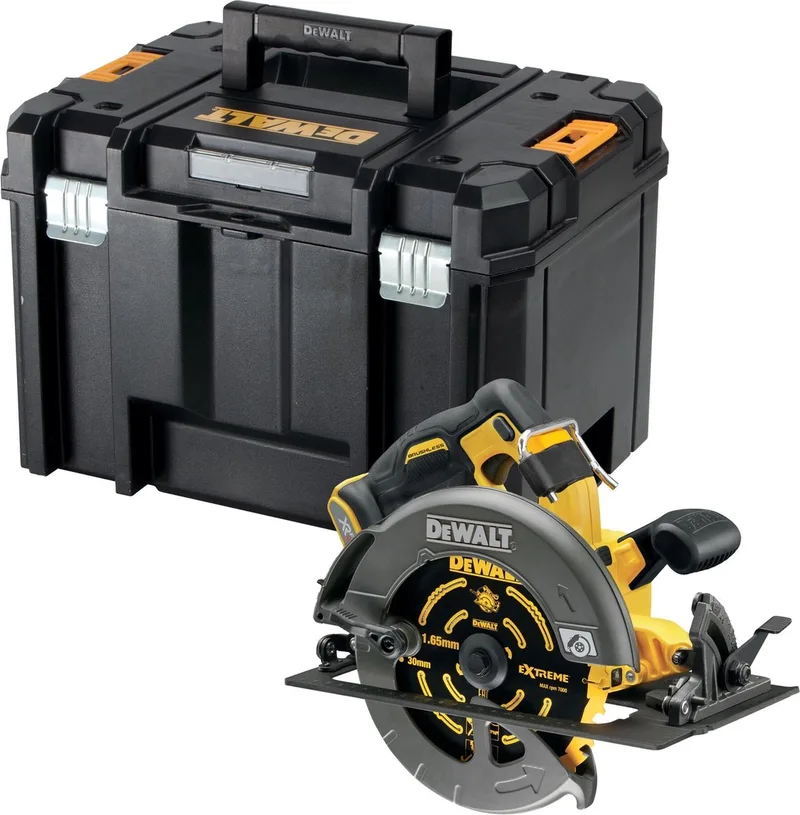 DCS578NT 54V FlexVolt Li-Ion accu cirkelzaag body in TSTAK - 190mm van DEWALT – productafbeelding